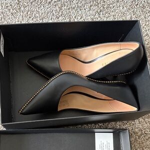 Coach Black Women's Pumps (size 8.5) worn once
